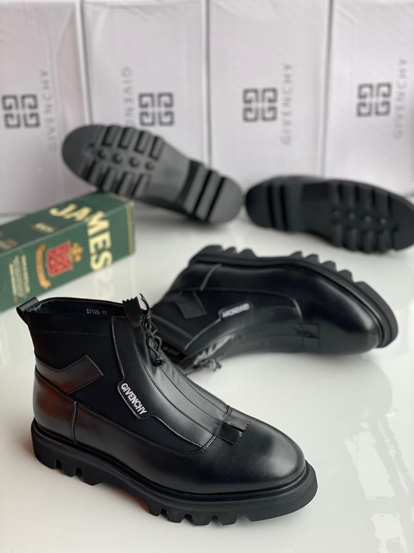 Givenchy Chunky Zip Ankle Boot - Black - image 1